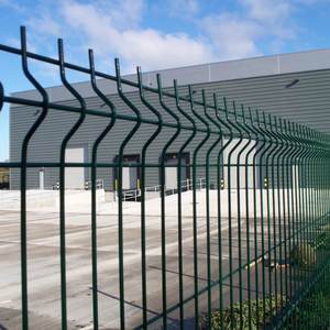 Vallas Cuadradas de Alambre Soldado Galvanizado de Calidad para Jardín, Precio de Venta, Postes de Valla Curvos en 3D - Product Image 2