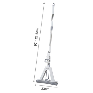 Atacado 33CM Home Cleaning Magia Folding Floor Esponja Mop Mão-Livre Banheiro Limpeza Equipamento - Product Image 6
