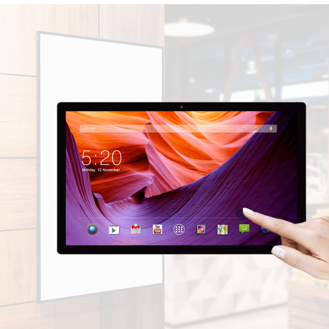 OEM ODM 32 Inch Smart Interactive Capacitive Touchscreen Android/Linux Computer Monitor with USB Interface All-in-One PC