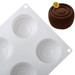 <span class=keywords><strong>Moule</strong></span> à gâteau en forme de souche d'arbre en <span class=keywords><strong>silicone</strong></span> écologique, résistant à la chaleur, pour la cuisson au four, pudding, usage domestique, avec sac OPP - Product Image 5