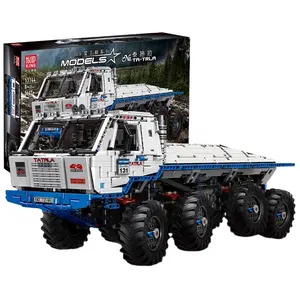 模具王13144高科技DIY组装砖套装技术应用RC TA-TRLA Arakawa拖车越野卡车模块积木玩具