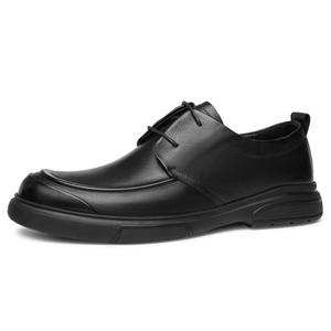 Zapatos de Vestir de Cuero Vacuno de Alta Calidad para Hombre, Estilo Ejecutivo, con Cordones, Punta Cuadrada, Ligeros, Transpirables, para Oficina y Fiestas, 2025 - Product Image 3