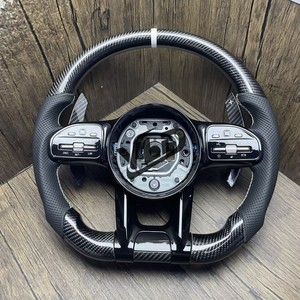 <span class=keywords><strong>Volant</strong></span> en cuir <span class=keywords><strong>AMG</strong></span> personnalisé YLD pour <span class=keywords><strong>Mercedes</strong></span> Benz <span class=keywords><strong>Classe</strong></span> E Ajustement parfait pour W203 W204 W205 Gle W167 W221 C63 - Product Image 1