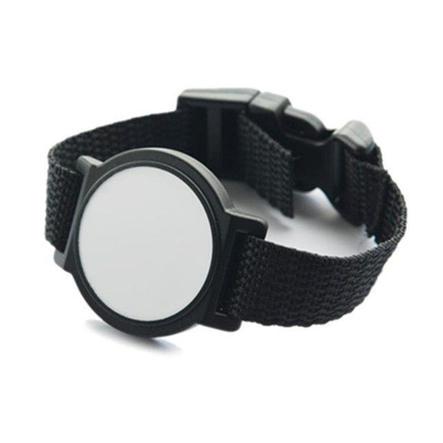 RFID 1 S50 HF 13.56MHz Adjustable Nylon Wristband Watch