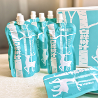 Jus de bouleau 100% pur, prêt à boire, en sachet portable, pour une consommation quotidienne