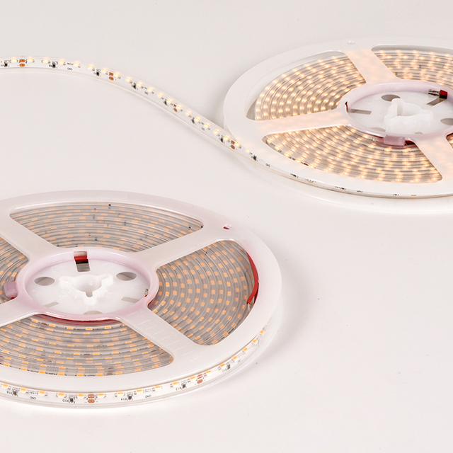 Side-Emitting LED Strip White LED Strip Light 120leds/m 220v 10mm LED Strips 24v DC Warm White Lights for Interior Decoration
