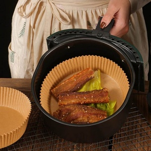 Fabricante barato papel de silicona para hornear hoja de cocina revestimiento de papel desechable para hornear antigrasa <span class=keywords><strong>Airfryer</strong></span> Liner - Product Image 1