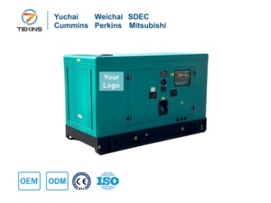 Générateur silencieux 30KW 40KW 50KW, sortie triphasée AC, 1500 tr/min, groupe électrogène portable insonorisé pour l'industrie de la construction TK-40GF TK-40GF - Product Image 2