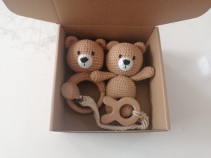 100% fait à la main coton mâcher <span class=keywords><strong>anneau</strong></span> <span class=keywords><strong>de</strong></span> <span class=keywords><strong>dentition</strong></span> personnalisé Crochet Animal bébé girafe <span class=keywords><strong>anneau</strong></span> <span class=keywords><strong>de</strong></span> <span class=keywords><strong>dentition</strong></span> - Product Image 3