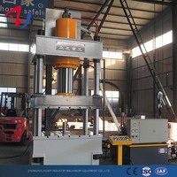 Presse d'évier en pierre de quartz en matériau composite à quatre colonnes de 400 tonnes formant le prix de la presse hydraulique