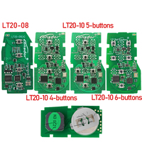Llave Inteligente Universal Lonsdor con PCB LT20-01/02/03/04/05/06/07/08/10 para Toyota, Lexus y Subaru, Chip 8A 4D A433 F433 5290