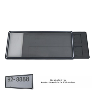 Marco de Matrícula de Plástico ABS para Automóvil, Estilo Anime, para Tailandia y Laos, del Sudeste Asiático, Venta al Por Mayor - Product Image 6