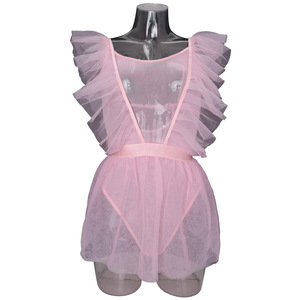 Wholesale <b>Women's</b> Underwear Sexy Romantic Hot Fashion Sexy Cup Less Lingerie Bulk Girls Lingerie - Product Image 4