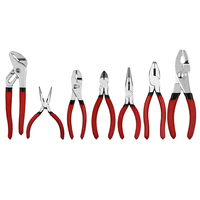 Ensemble d'outils multifonctionnels, pinces, outils à main, pinces à pompe à eau, acier au carbone, ensemble de pinces combinées