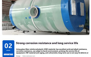 Promotion à bas <span class=keywords><strong>prix</strong></span> : Station <span class=keywords><strong>de</strong></span> pompage intégrée en PRV pour <span class=keywords><strong>eaux</strong></span> usées et <span class=keywords><strong>pluviales</strong></span>, pour le <span class=keywords><strong>relevage</strong></span> des <span class=keywords><strong>eaux</strong></span> usées - Product Image 6