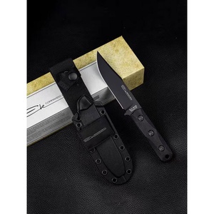 Cuchillo Táctico Personalizable BK EK50, Hoja Fija de Acero Inoxidable de Alta Calidad, Punta Caída, G10, OEM, Uso en Exteriores, Funda DIY - Product Image 5