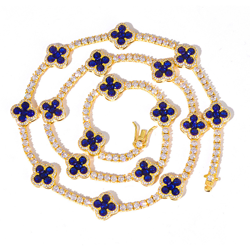 Fashionable Design Feel Flower Cross Pendant