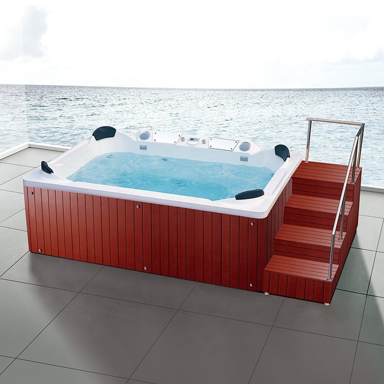 Hot outdoor spa/ shoulder massage jets whirlpool spa/ american standard hot tub spa