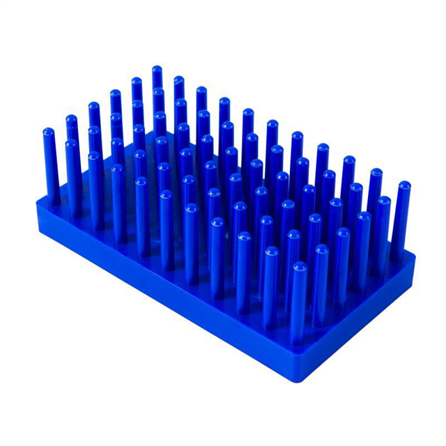 Factory Price  66/102 Plastic Column Customizable Lab Supplies Tube Rack Test Tube Rack