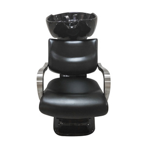 Sillón Portátil Mayorista para Lavado de Cabello, Mueble de Salón de Belleza y Barbería, Unidad de Lavacabezas con Masaje y Lavabo Integrado - Product Image 3