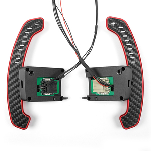 Palancas de Cambio Magnéticas de Fibra de Carbono TDD LED Compatibles con Ford Mustang 2015-2025 GT EcoBoost Shelby - Product Image 2
