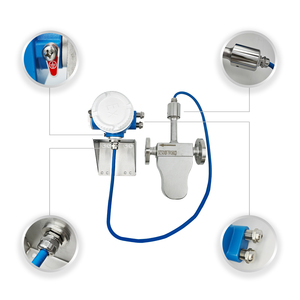 Medidor de Flujo Másico Coriolis LH2 Profesional de Alta Precisión para Proveedores de Medidores de Densidad LH2 - Product Image 2
