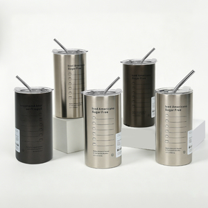 แก้วเก็บความร้อนสุญญากาศสแตนเลสแบบพกพาพร้อมหูจับ พิมพ์ลายเองได้ - Product Image 6