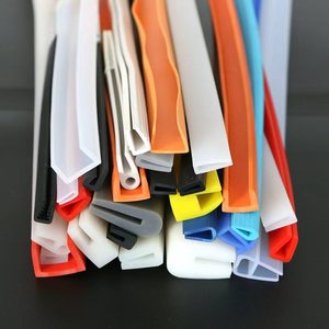 1234567810mm tấm kim loại Bảng gỗ cạnh dải hình chữ U Silicone hình chữ U trong suốt cạnh dải, kính cạnh dải - Product Image 3