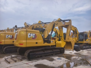 Excavadora de cadenas CAT 323 usada de primera calidad para operaciones en canteras y proyectos de infraestructura - Product Image 1