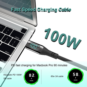 Cable USB-C trenzado de 1M 2M 3ft 6ft con adaptadores USB-A de carga rápida 3A para <span class=keywords><strong>iPhone</strong></span> 16, S24, S23, Moto G8, <span class=keywords><strong>Google</strong></span> Pixel, iPad - Product Image 3
