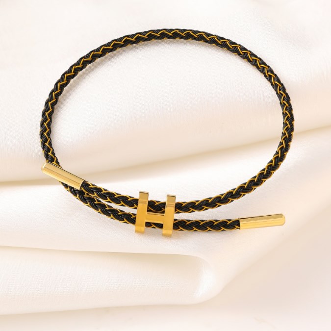 Black with yellow