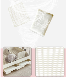 Tirando del cajón Tipo Anti-Spray Orina Conejo Chinchilla Hurón Jaula <span class=keywords><strong>para</strong></span> animales pequeños - Product Image 6