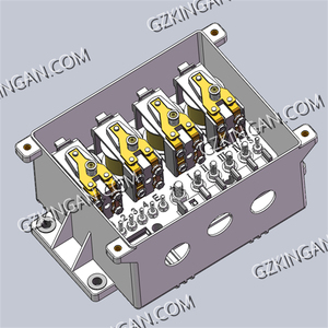 Реле для шины, 4 ступени, 24 В, коробка контактора для JD332121 тормозного тормоза - Product Image 4