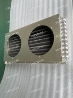 1 ou 2 ou 3 radiateur de cuivre de tube d'acier inoxydable d'échangeur de chaleur de ventilateurs pour l'entreprise de fabrication de dispositif de laser