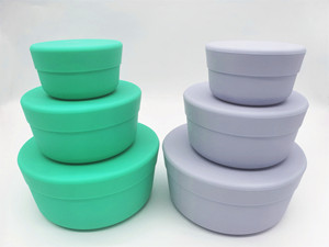 Dmwd — boîte <span class=keywords><strong>à</strong></span> snack en silicone étanche 100%, pour le stockage des aliments des tout-petits, 3 tailles différentes - Product Image 4