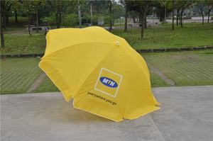 Sombrilla grande con logotipo de Color personalizado para exteriores, paraguas de Sol para jardín, 48 pulgadas, publicidad, playa, gran oferta - Product Image 5