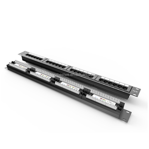 ขายตรงจากโรงงาน แผงแพทช์ CAT5E แบบมีชีลด์ ขนาด 19 นิ้ว 1U 24 พอร์ต พร้อมขายึด - Product Image 6