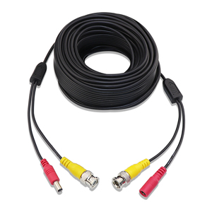 Coaxial <strong>BNC</strong> To DC 12V 2-in-1 Extension Cable For <strong>TV</strong> Cameras And Video Monitoring PVC Jacket For DVD Players - Product Image 1