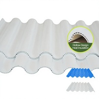 Tuiles de toiture en PVC creuses à surface ASA moderne, texture mate, résistantes aux rayures, faciles à nettoyer, pour hôtels et parcs