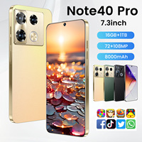 Versión Global Infix Note 40 Pro 5G Smartphone con Pantalla AMOLED, Cámara IA de 108MP, Carga de 69W y Funciones Inteligentes de 1TB