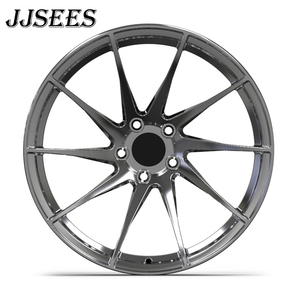 JJSESS Jantes en alliage d'aluminium forgé multi-rayons noir brillant à concavité profonde, jantes en alliage forgé chromées 2Forged pour <span class=keywords><strong>BMW</strong></span> 1 2 3 5 - Product Image 2