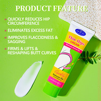 Crème de massage pour le corps au gingembre et à l'huile de jojoba, raffermissante pour les fesses, amincissante, sculptante des hanches, anti-cellulite