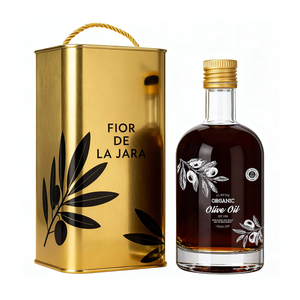 Bouteille en verre de style nordique pour <span class=keywords><strong>tequila</strong></span> ou huile d'olive, personnalisable en gros, avec bouchon et boîte d'emballage, disponible en 50 ml, 100 ml, 200 ml, 375 ml, 500 ml - Product Image 5