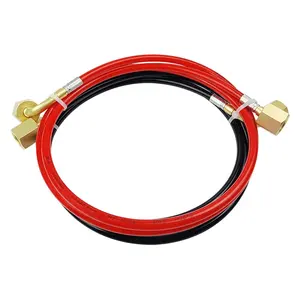 High Low Pressure Refrigeration Unit Tube Hose For Pressure Control Gauge Connection