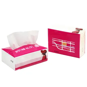 Free Sample Customized 3-4 Ply Soft Pack Facial Tissue Paper Wholesale Virgin Wood Pulp Facial Tissue
