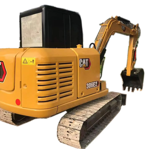 Mini-excavatrice hydraulique d'occasion, petite Caterpillar CAT 306D, équipement de construction compact, pompe Caterpillar - Product Image 5