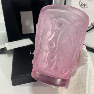 Jarrón de Cristal Mures, Elegante Florero de Cristal para Sala de Estar y Centros de Mesa - Product Image 1