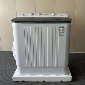 Lavatrice semi-automatica a doppio cestello da 12 kg, grande capacità, portatile, con funzione di lavaggio e centrifuga. - Product Image 2