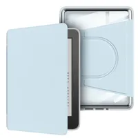 Pour Kindle Paperwhite 12e génération 2024 7 pouces, coque magnétique intelligente à séparation, support rotatif à 360° détachable