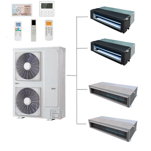 Unité extérieure VRF 5 tonnes 12000 BTU, écologique, réfrigérant R-410A, faible bruit, pompe à moteur CA, télécommande, usage commercial, haute performance au sol - Product Image 6